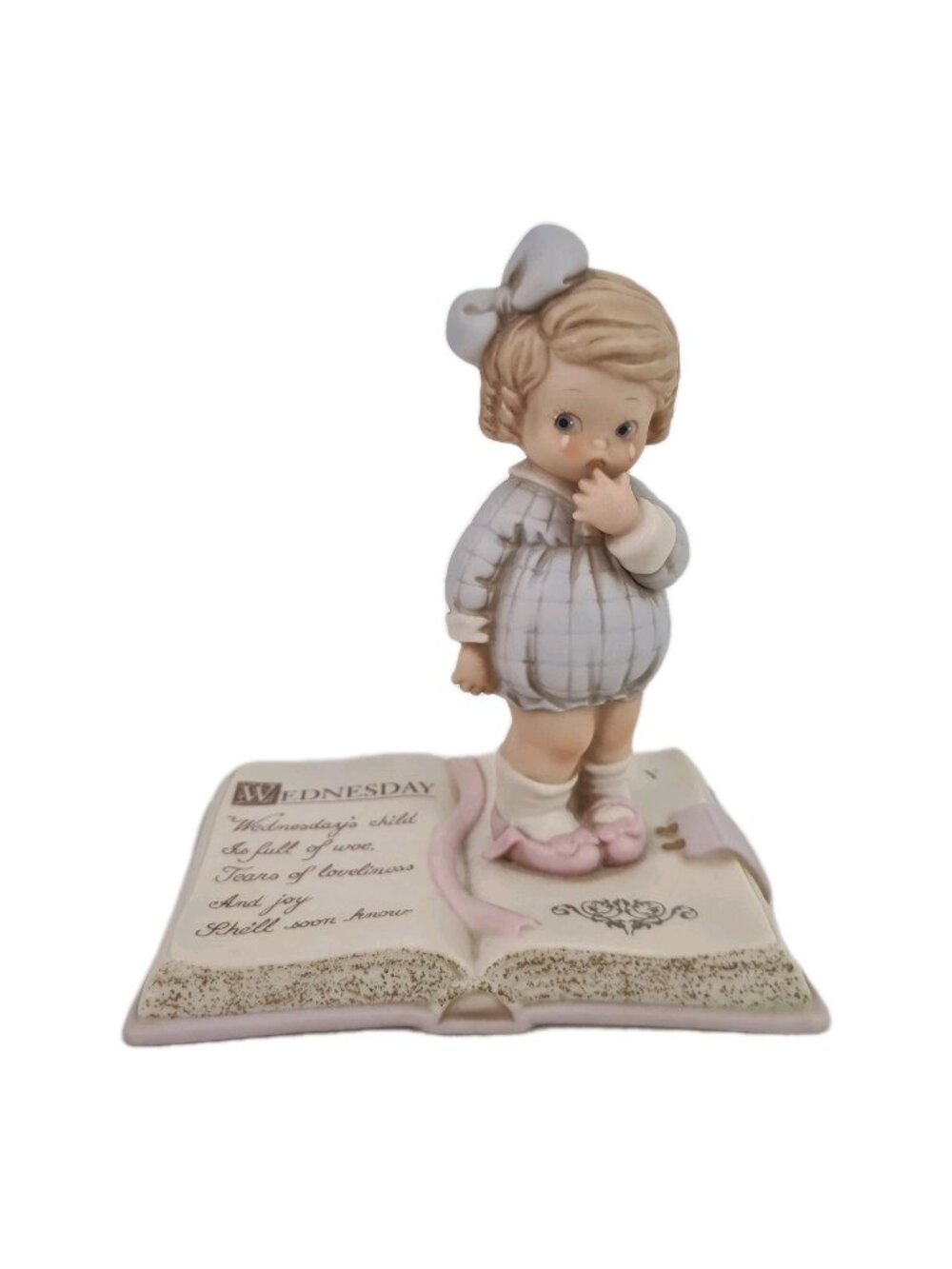 Memories of Yesterday "Wednesday Child Is Full Of Woe" 531405 Porcelain Figure